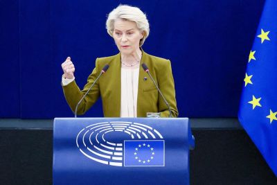 Европарламент дважды отклонил вотум недоверия Урсуле фон дер Ляйен - kiprinform.com - Сша - деревня Ляйен - Брюссель - Бельгия