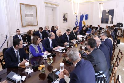 Никос Христодулидис - Кириакос Мицотакис - Джордж Папанастасиу - Кипр и Греция договорились обновить параметры проекта Great Sea Interconnector - kiprinform.com - Кипр - Никосия - Израиль - Греция - Афины