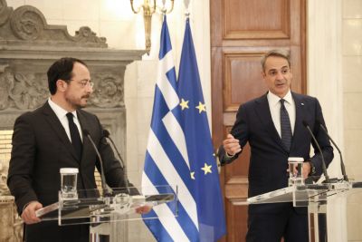 Кириакос Мицотакис - Джордж Папанастасиу - Мицотакис: месторождения природного газа у берегов Греции и Кипра усиливают стратегическое значение региона для Европы - kiprinform.com - Кипр - Сша - Израиль - Египет - Греция - Афины