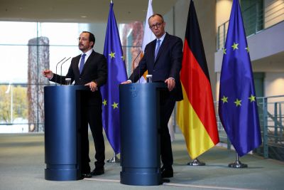 Реджеп Тайип Эрдоган - Никосом Христодулидисом - Фридрих Мерц - Германия поддержит усилия Кипра по возобновлению переговоров с Турцией, заявил канцлер Фридрих Мерц - kiprinform.com - Кипр - Турция - Анкара - Евросоюз - Германия - Берлин - Президент