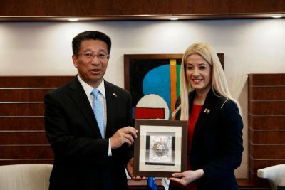 Аннита Деметриу - Лю Яньтао - Кипр и Китай подтвердили стратегическое партнёрство на встрече Анниты Деметриу с послом Лю Яньтао - kiprinform.com - Кипр - Никосия - Евросоюз - Китай