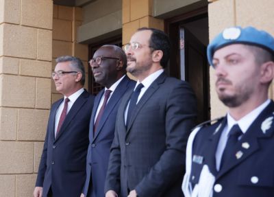 Никос Христодулидис - Туфан Эрхурман - Президенты кипрских общин отмечают осторожный прогресс на первой встрече и готовят почву для возобновления переговоров - kiprinform.com - Кипр - Никосия - штат Монтана - Президент