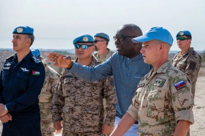 Глава миссии ООН на Кипре посетил миротворцев в секторе 4 буферной зоны - kiprinform.com - Кипр - Никосия