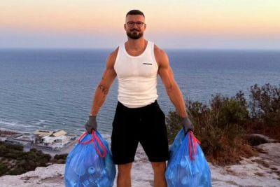 Немецкий вирусный тиктокер делает Кипр чище - cyprusbutterfly.com.cy - Кипр