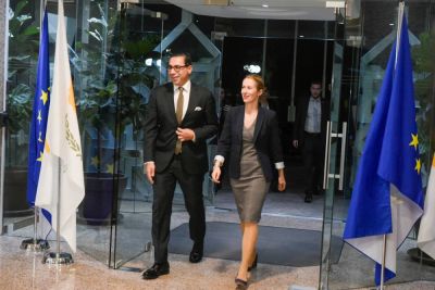 Никос Христодулидис - Константинос Комбос - Христодулидис и Комбос обсудили отношения ЕС и Турции с главой внешней политики ЕС Кайей Каллас - kiprinform.com - Кипр - Никосия - Турция - Иордания - Ливан - Евросоюз - Сирия - Президент