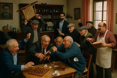 Выборы мэра Нью-Йорка закончились дракой в кофейне Никосии - cyprusbutterfly.com.cy - Никосия - Нью-Йорк