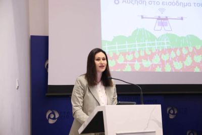 Филиппос Тимвиос - Мария Панайоту - Фермеры смогут быстрее получать информацию о погоде - kiprinform.com