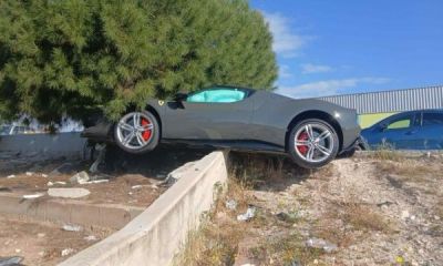 В Лимассоле в аварию попал Ferrari - cyprusbutterfly.com.cy - Никосия