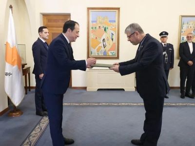 Никоса Христодулидиса - Константинос Комбос - Посол Ирана в Никосии опроверг заявления Кипра о передаче послания Израилю - kiprinform.com - Кипр - Никосия - Сша - Израиль - Англия - Иран - Президент