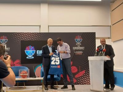 Алексис Вафеадес - Спортивный центр “Спирос Киприану” в Лимассоле готов к Евробаскету 2025: Ультрасовременная арена принесёт €17 млн в ВВП Кипра - kiprinform.com - Кипр - Лимассол
