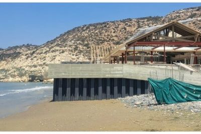 Пляж Курион на грани экологической катастрофы - cyprusbutterfly.com.cy - Кипр - Англия