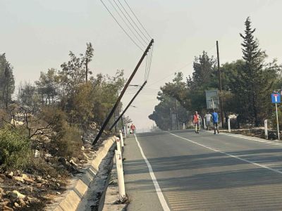 Электроснабжение частично восстановлено в пострадавших от пожара деревнях Лимассола - kiprinform.com - Кипр - деревня Лимассол