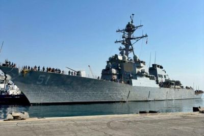 Американский авианосец USS Arleigh Burke прибыл в Ларнаку - cyprusbutterfly.com.cy - Кипр - Сша - Ларнаки