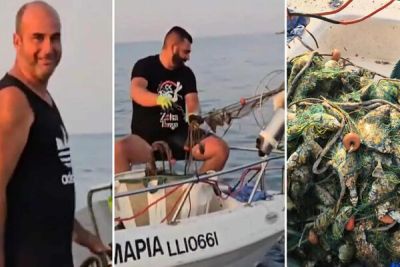 Георгиос Айос - Фантастический улов в Пафосе: в море выловили более 200 кг свежайшей рыбы - cyprusbutterfly.com.cy - Кипр - Греция - Мадагаскар