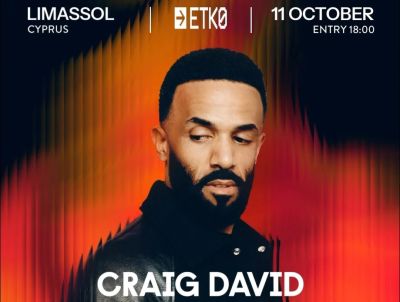 Craig David и Loreen выступят в Лимассоле 11 октября - kiprinform.com - Кипр - Швеция