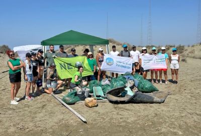 Экологи и волонтеры собрали 134 кг мусора на пляже Lady’s Mile. За час - evropakipr.com - Кипр - Лимассол - county Young - county Green