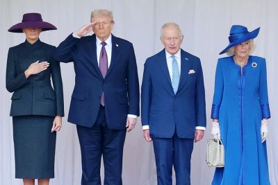королева Елизавета II (Ii) - Дональд Трамп - Кир Стармер - Джеффри Эпштейн - Трамп начал второй государственный визит в Великобританию с пышной церемонии и протестов - kiprinform.com - Сша - Англия - Лондон - Президент