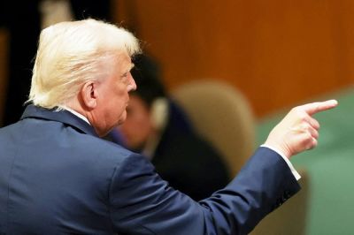 Владимир Зеленский - Дональд Трамп - Трамп пригрозил России тарифами и отверг палестинскую государственность в речи на Генассамблее ООН - kiprinform.com - Россия - Сша - Украина - Нью-Йорк - Палестина - Президент